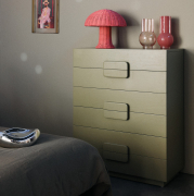 Komoda Spacious z szufladami zielona HKliving
