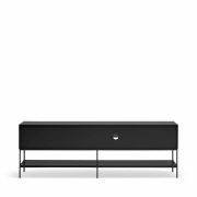 Komoda TV Platt 220 cm czarna Teulat