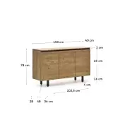 Komoda Uxue kave home
