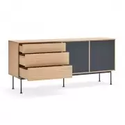 Komoda Yoko 180 cm antracytowa Teulat