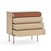 Komoda Yoko 90 cm ceglasta Teulat