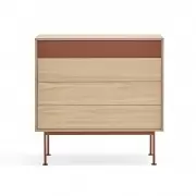 Komoda Yoko 90 cm ceglasta Teulat