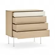 Komoda Yoko 90 cm kremowa Teulat