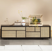 Komoda tv Air czarna Design House Stockholm