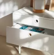 Komoda tv Punto 140 cm biała Teulat