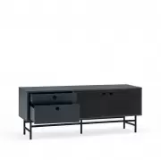 Komoda tv Punto 140 cm ciemnoniebieska Teulat