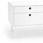 Komoda tv Punto 180 cm biała Teulat