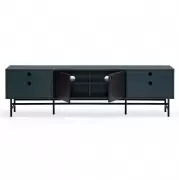 Komoda tv Punto 180 cm ciemnoniebieska Teulat