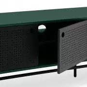 Komoda tv Punto 180 cm ciemnozielona Teulat