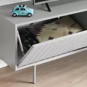 Komoda tv Sierra 140 cm jasnoszara Teulat