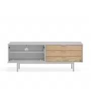 Komoda tv Sierra 140 cm jasnoszara Teulat