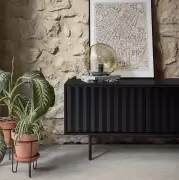 Komoda tv Sierra 180 cm czarna Teulat