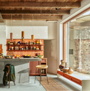 Komoda tv Space pomarańczowa HKliving