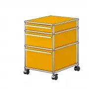 Kontenerek M63 Haller Żółty Usm