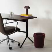 Kosz biurowy Hide burgundowy Normann Copenhagen