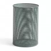Kosz biurowy Perforated h;37 cm zielony Hay