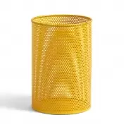 Kosz biurowy Perforated 37 cm żółty Hay