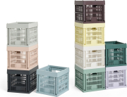 Skrzynka Colour Crate Cube złamana biel HAY