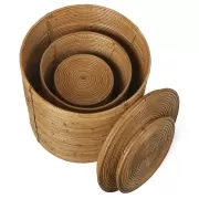 Kosze do przechowywania Column 3 szt. Ferm Living