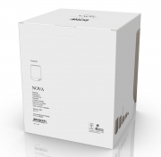 Kosz łazienkowy Nova 3 l taupe Zone Denmark