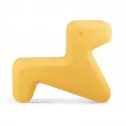 Krzesełko dla dziecka Doraff żółte Alessi