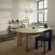 Krzesło Ark niebieskie Ferm Living