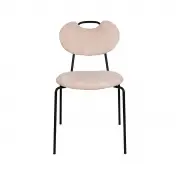 Krzesło Aspen jasnoróżowe White Label Living
