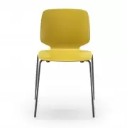Krzesło Babila 2730 żółte Pedrali