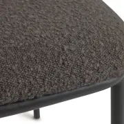 Krzesło Ciselia czarne kave home