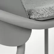 Krzesło Clip szare Zuiver