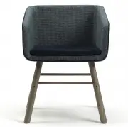 Krzesło Collar Mao Drewniane Nogi Sancal