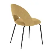 Krzesło Mahalia musztardowe kave home