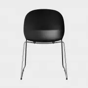 Krzesło N02-20 czarne Fritz Hansen