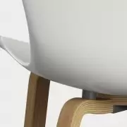 Krzesło NAP KS62 białe Fritz Hansen