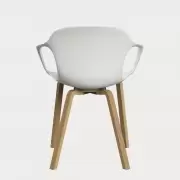 Krzesło NAP KS62 białe Fritz Hansen