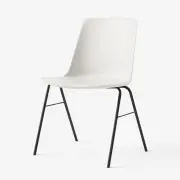 Krzesło Rely Hw26 Białe Andtradition