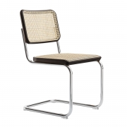 Krzesło S 32 V Ciemny Brąz Wyplatane Thonet