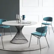 Krzesło Sophia CS1890 Bergen Terracotta Calligaris