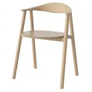 Krzesło Swing dąb bielony Bolia