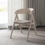 Krzesło Waterton jasny brąz Rowico