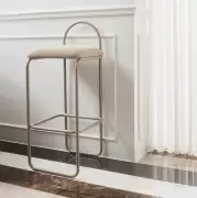 Krzesło barowe Angui 92,5 cm taupe AYTM