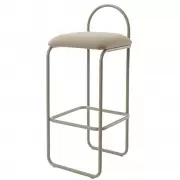 Krzesło barowe Angui 92,5 cm taupe AYTM