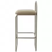 Krzesło barowe Angui 92,5 cm taupe AYTM
