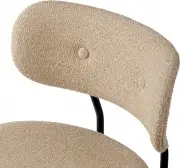 Krzesło barowe Coco Dedar Around Boucle Gubi