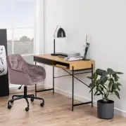 Krzesło biurowe Brooke zakurzony róż Actona Company
