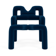 Krzesło ergonomiczne Ekstrem ciemnoniebieskie Gentle 873 calm blue Varier