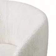 Krzesło obrotowe Rico złamana biel Ferm Living