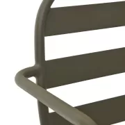 Krzesło ogrodowe Joncols zielone kave home