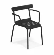 Krzesło Ogrodowe Miky Czarne Emu