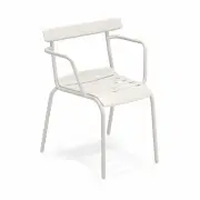Krzesło Ogrodowe Miky Matowa Biel Emu